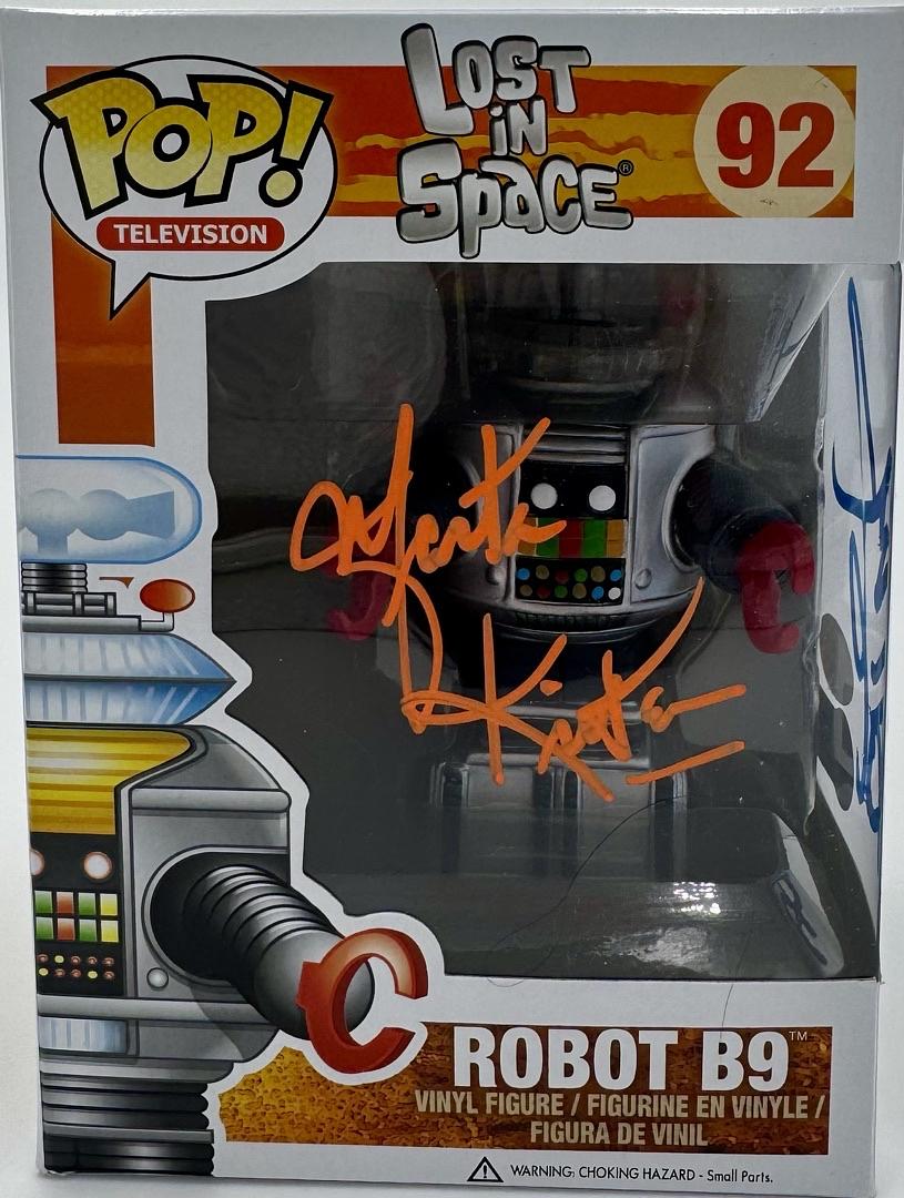 Marta Kristen & Billy Mumy signed Funko #92 (Lost in Space) - JSA and Beckett COA